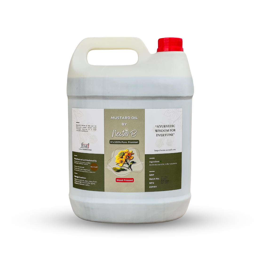 Wood pressed mustard oil 5L